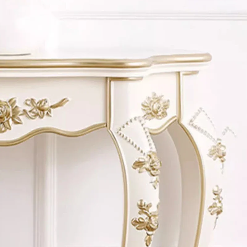 European Luxury Console Table Compact And Delicate Premium Ornate Console Table Classic Vintage Console Meuble Furniture view 3