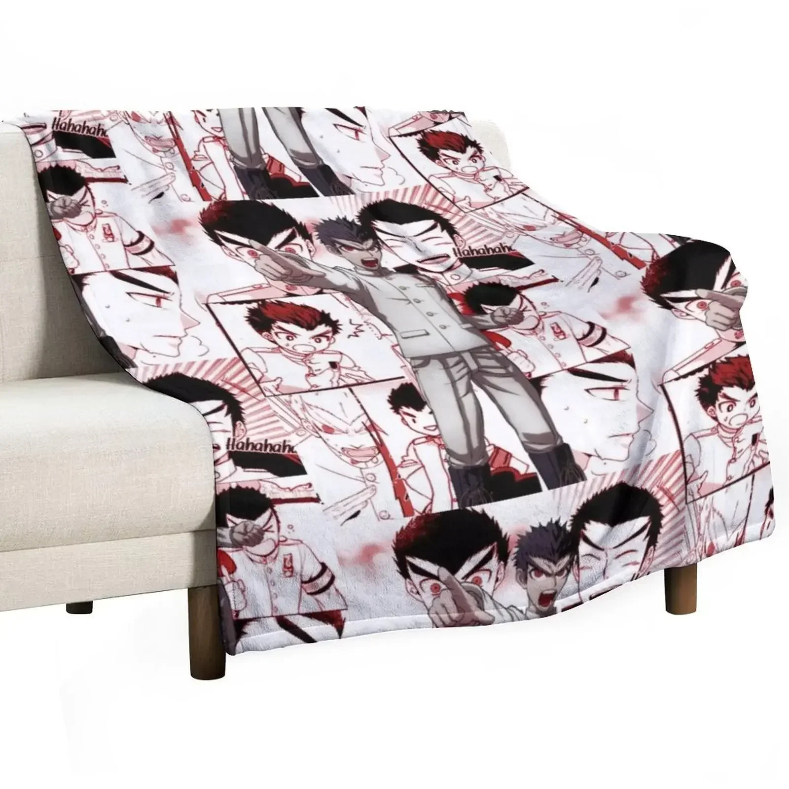 

Kiyotaka Ishimaru Manga Collage Throw Blanket Luxury Thicken Kid'S For Baby Blankets