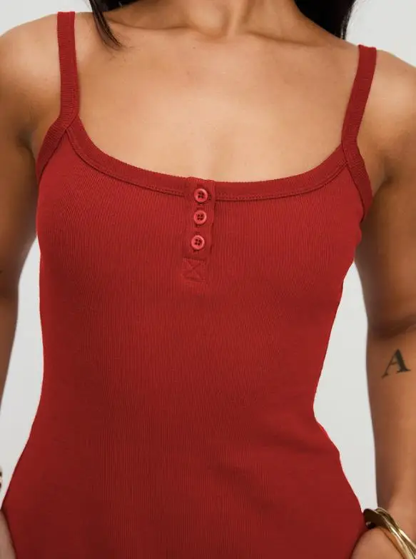 

Women's Dress 2026 Summer New Y2K Sexy Spicy Girl Style Solid Color Fashion Simple Waist A-Line Suspender Backless Party Dress