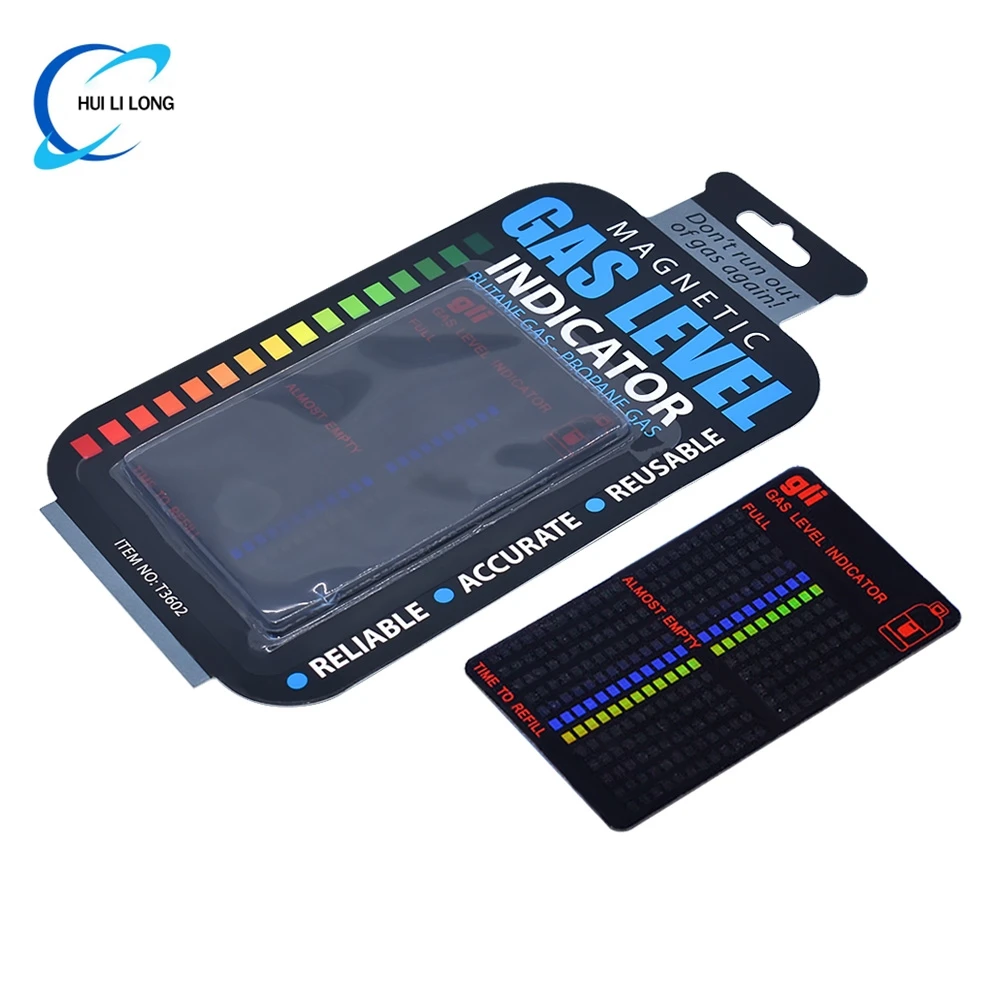 Propane Butane LPG Fuel Gas Tank Level Indicator Magnetic Gauge Caravan Bottle Temperature Measuring Stick