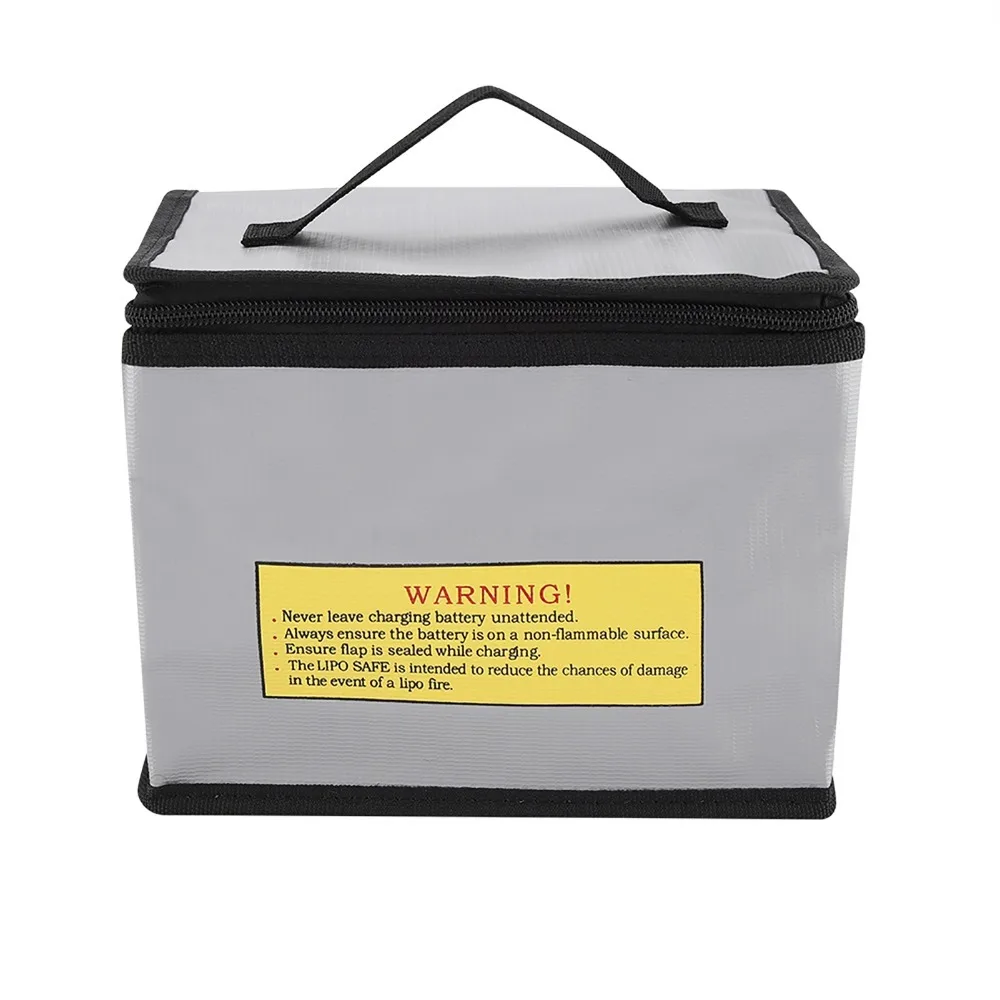 Safe Fireproof Material Battery Safe Bag 215x145x165mm Waterproof Lipo Guard Pouch Lithium Battery Safety Handbag
