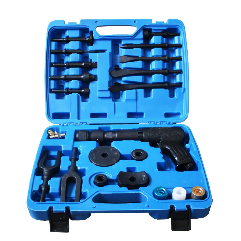 Automatic Repair Kit For Automotive Ball Joints Remover Flat Point Chisel Plane Air Hammer Kit Pneumatic Concrete Breaker Kit