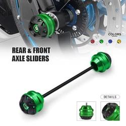 닌자1000 닌자1000SX Z1000 Z1000R Z1000SX Z800 오토바이 프론트 액슬 포크 휠 크래시 슬라이더 패드 z1000용 낙하 보호 장치