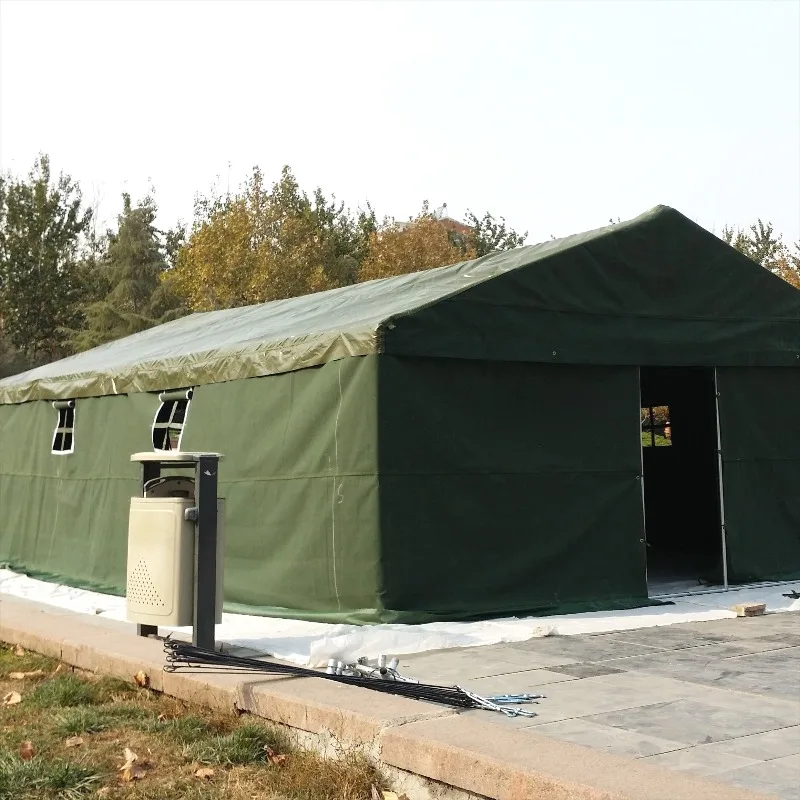 Emergency Camp Tents  Waterproof  Suitable for Large Temporary Shelters on Construction Sites  Can Accommodate Multiple People