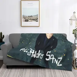 Alejandro Sanz American Tour 2019 Flannel Blankets Customized Throw Blankets for Home 150*125cm