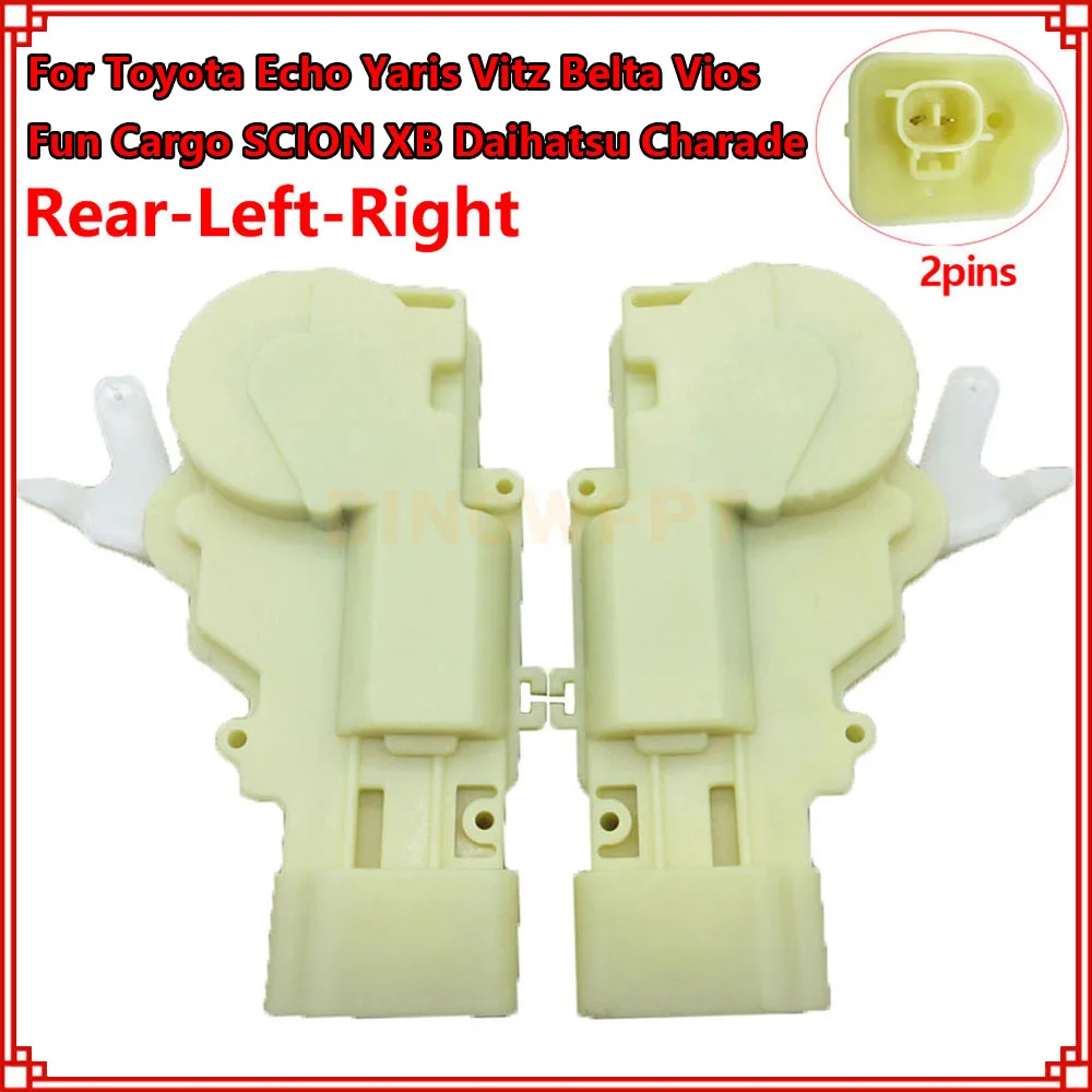 Actuador de Cerradura de Puerta Delantera y Trasera Izquierda y Derecha 6912052030 6913052010 6914052010 para Toyota Echo Yaris Platz Fun Cargo SCION XB