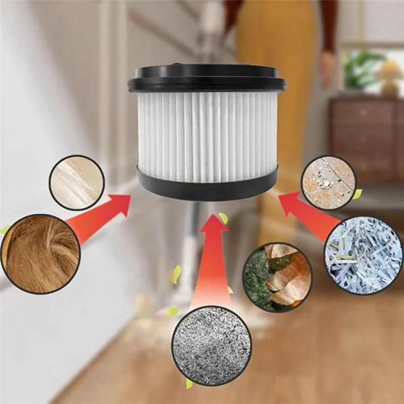 B59B-9PCS Vacuum HEPA Filter Kit For Dreame Z10 Station/Z20 Station Vacuum Cleaner Replacement Parts Pre Filter