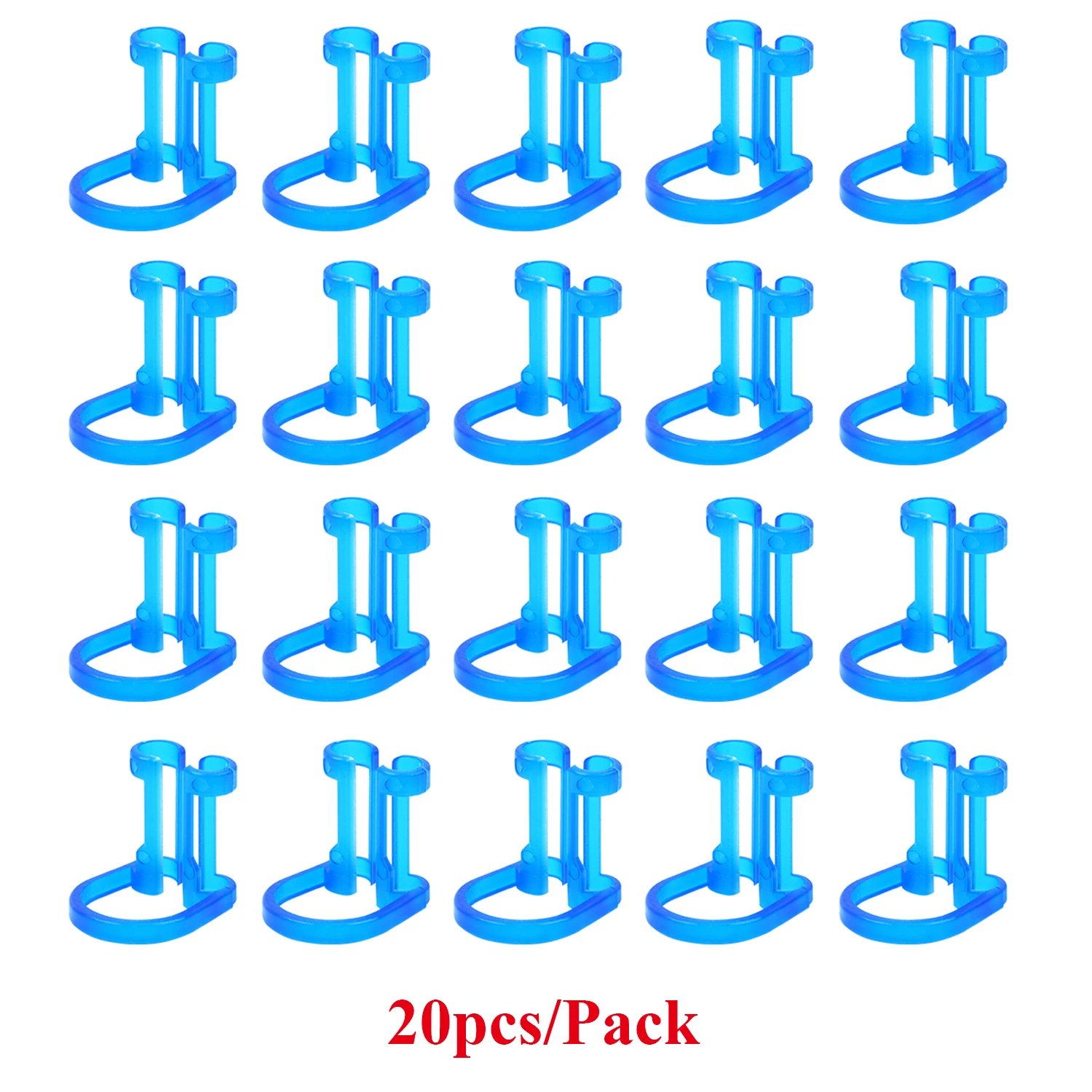 Paquete  20 Portarrollos  Algodón Desechables JOLANT Azules  Consultorio Dental, Herramientas  Clip Dental
