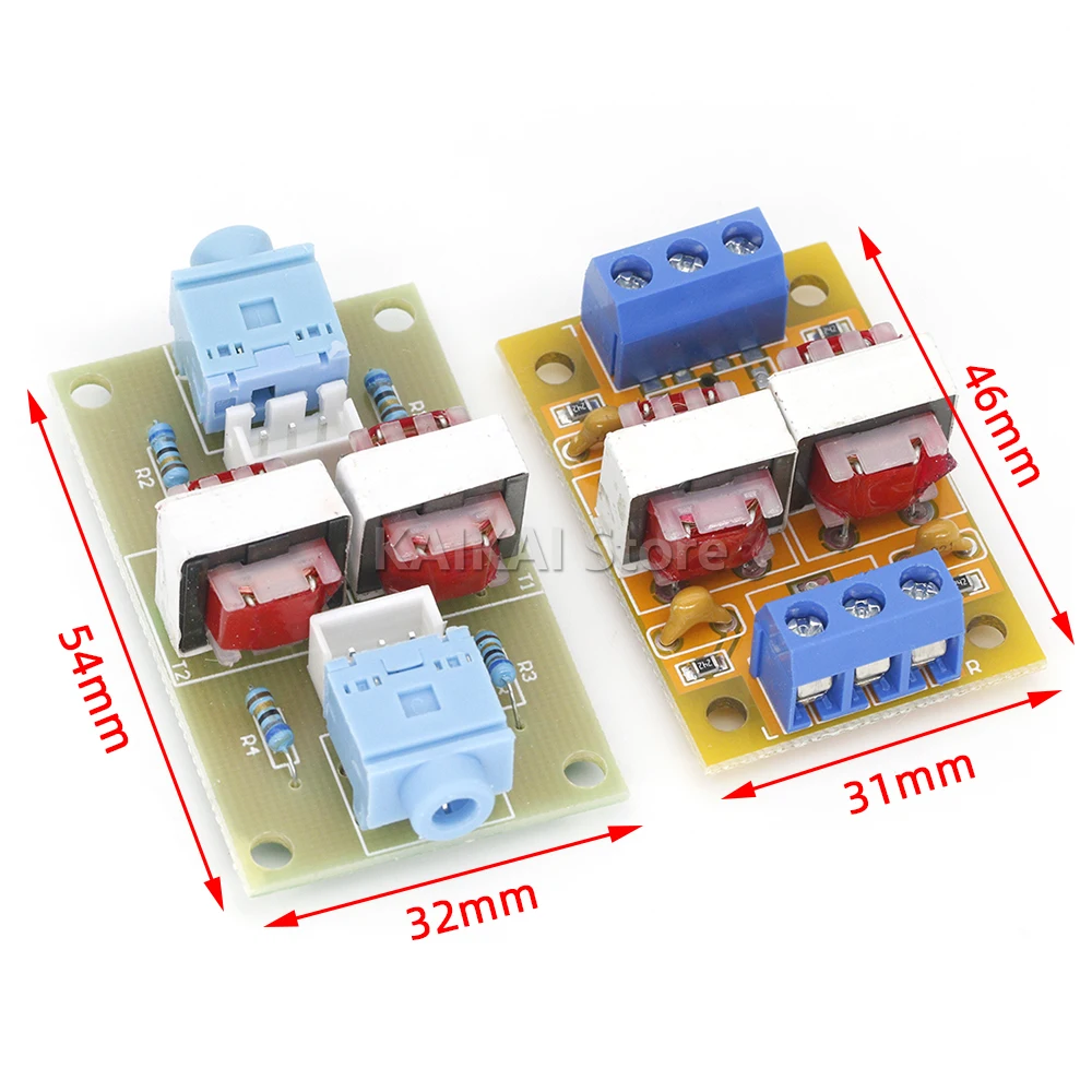 XH-M372 Stereo /Audio Isolator Vehicle Common Ground Suppression Interference Noise Isolation Module Transformer Coupler