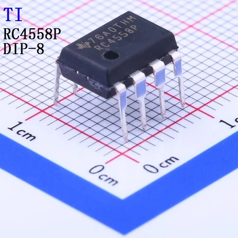 5PCS RC4558P RC4558PSR REF200AU/2K5 SA5532ADR SA5532DR TI Operational Amplifier