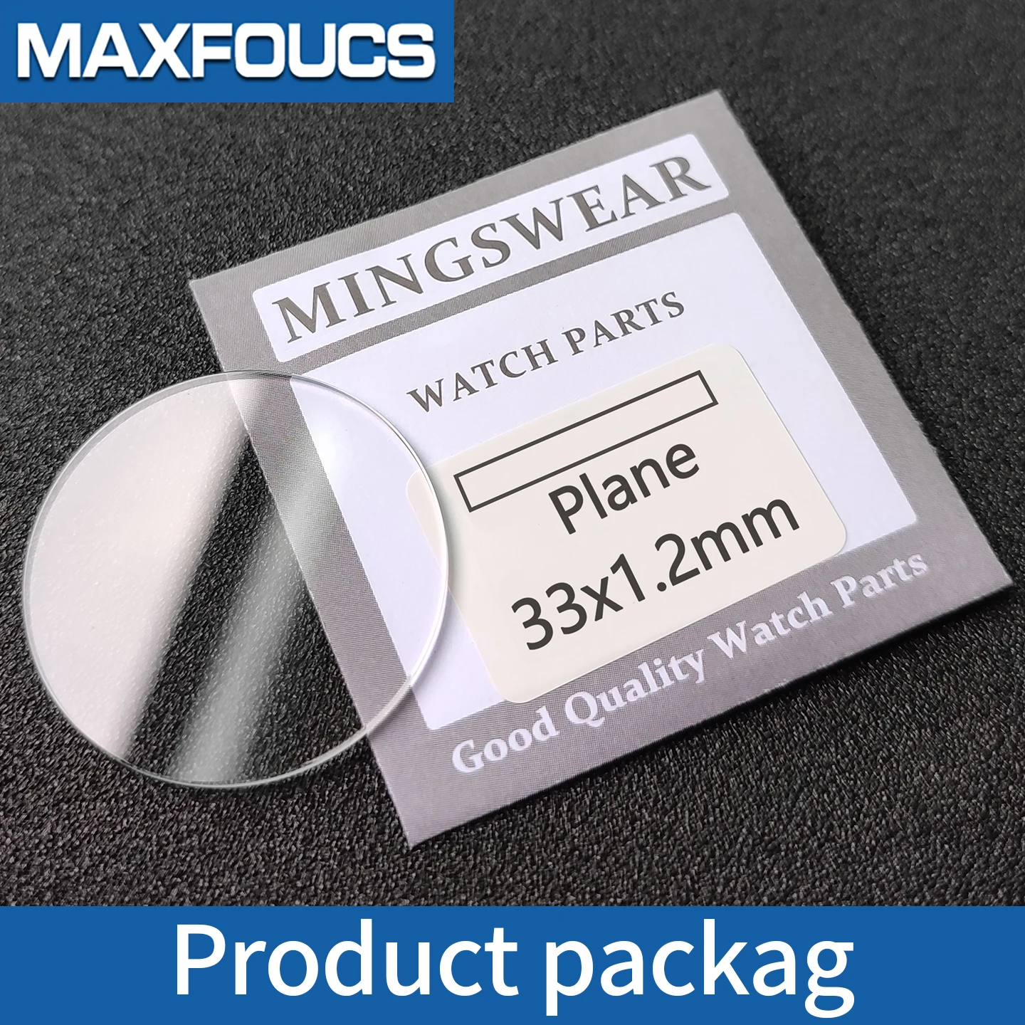 Mineralglas-Sets, flach, 0,8–1,5 mm dick, 14–45 mm Durchmesser, Großhandel, Uhren, Kristallreparatur, Werkzeuge, Zubehör, Oberflächenteile – Detail 7