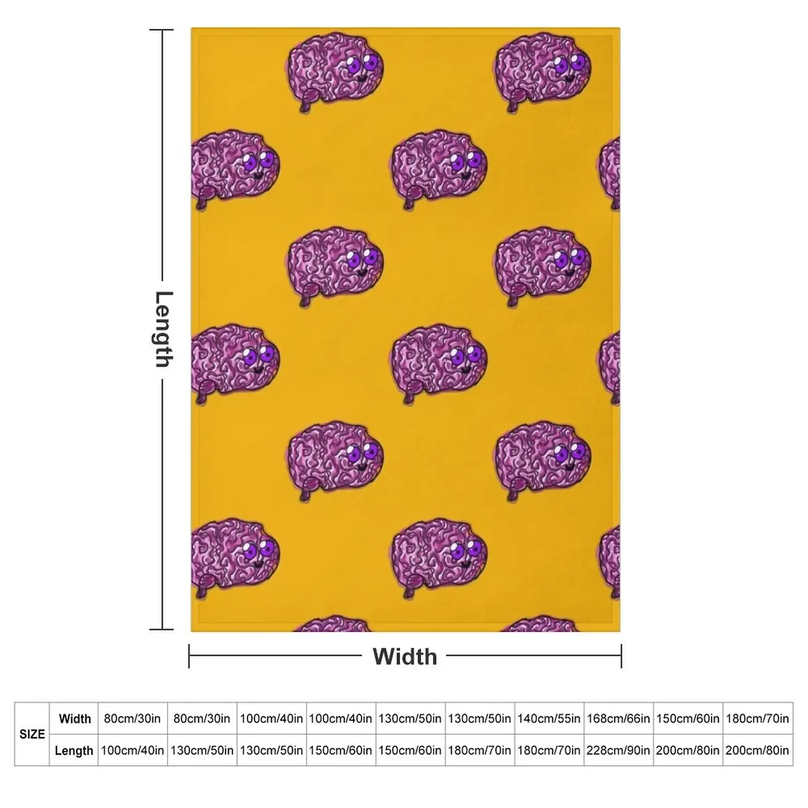 Brain Throw Blanket Sofas Summer christmas decoration Blankets For Baby Plush Flannel Blankets