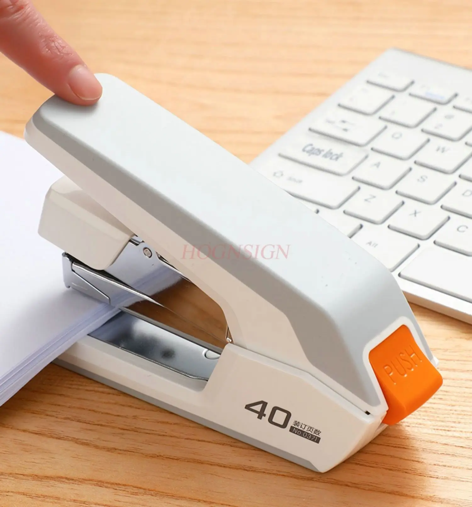 Labor saving portable stapler, office large stapler, heavy-duty thickened multifunctional stapler