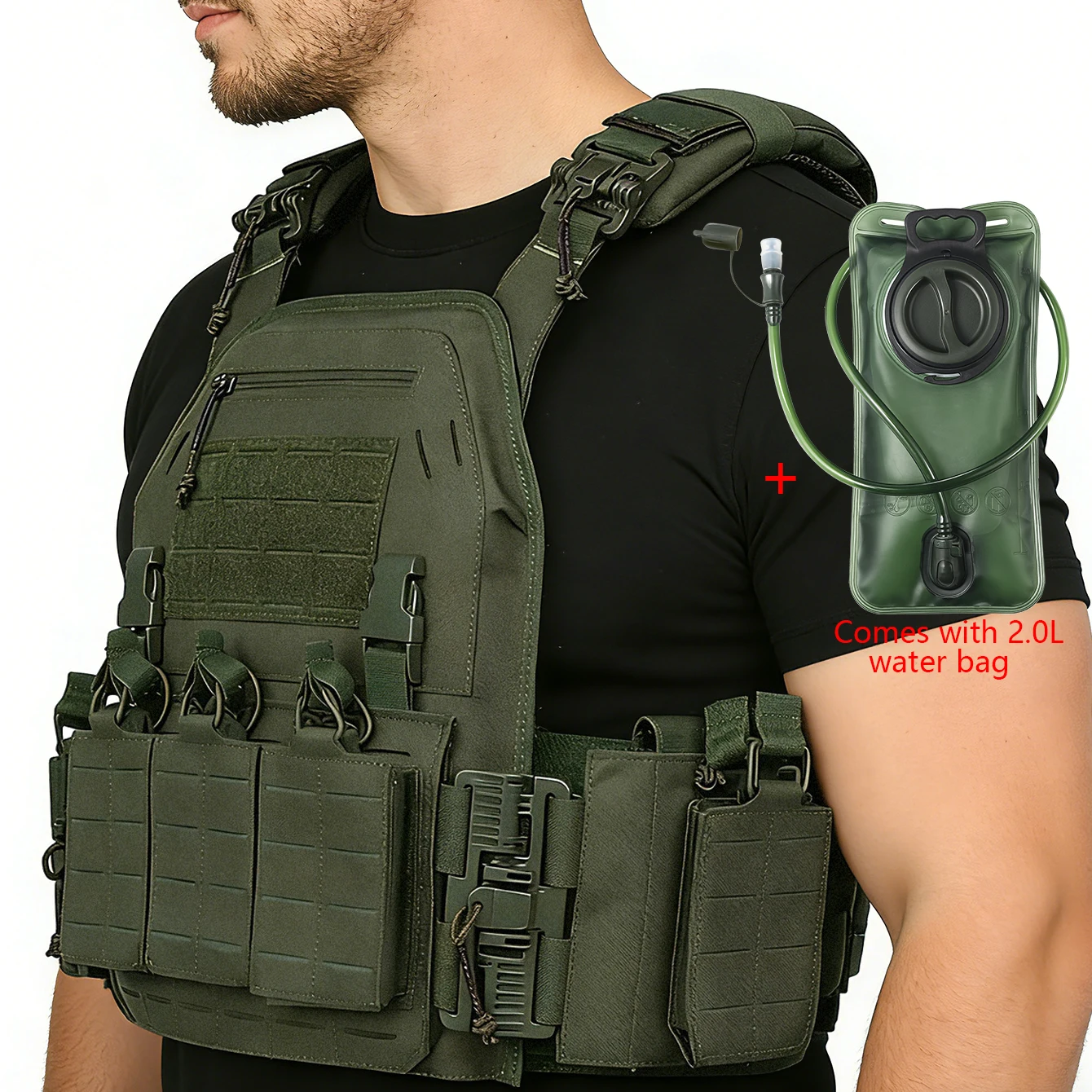 Colete de Caça com Corte a Las - Men'S Outdoor Hunting Jacket avaliação e preço