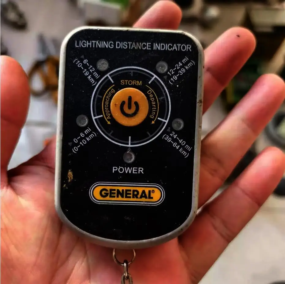 Picture 4: LD7 Lightning and Rainstorm Warning Lightning Detector | Lightning and Rainstorm Warning