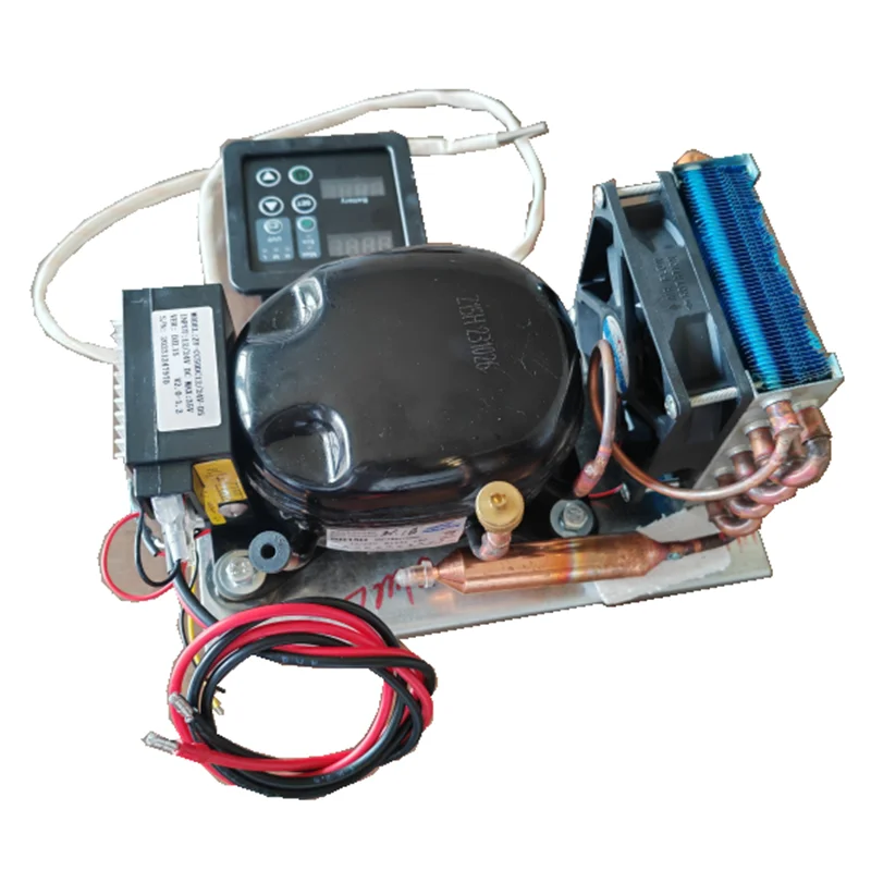 

BD25H Mini Condensing Unit Bldcm Compressor Is Suitable for Refrigerators and Freezers Micro Refrigeration Unit 12/24V R134a