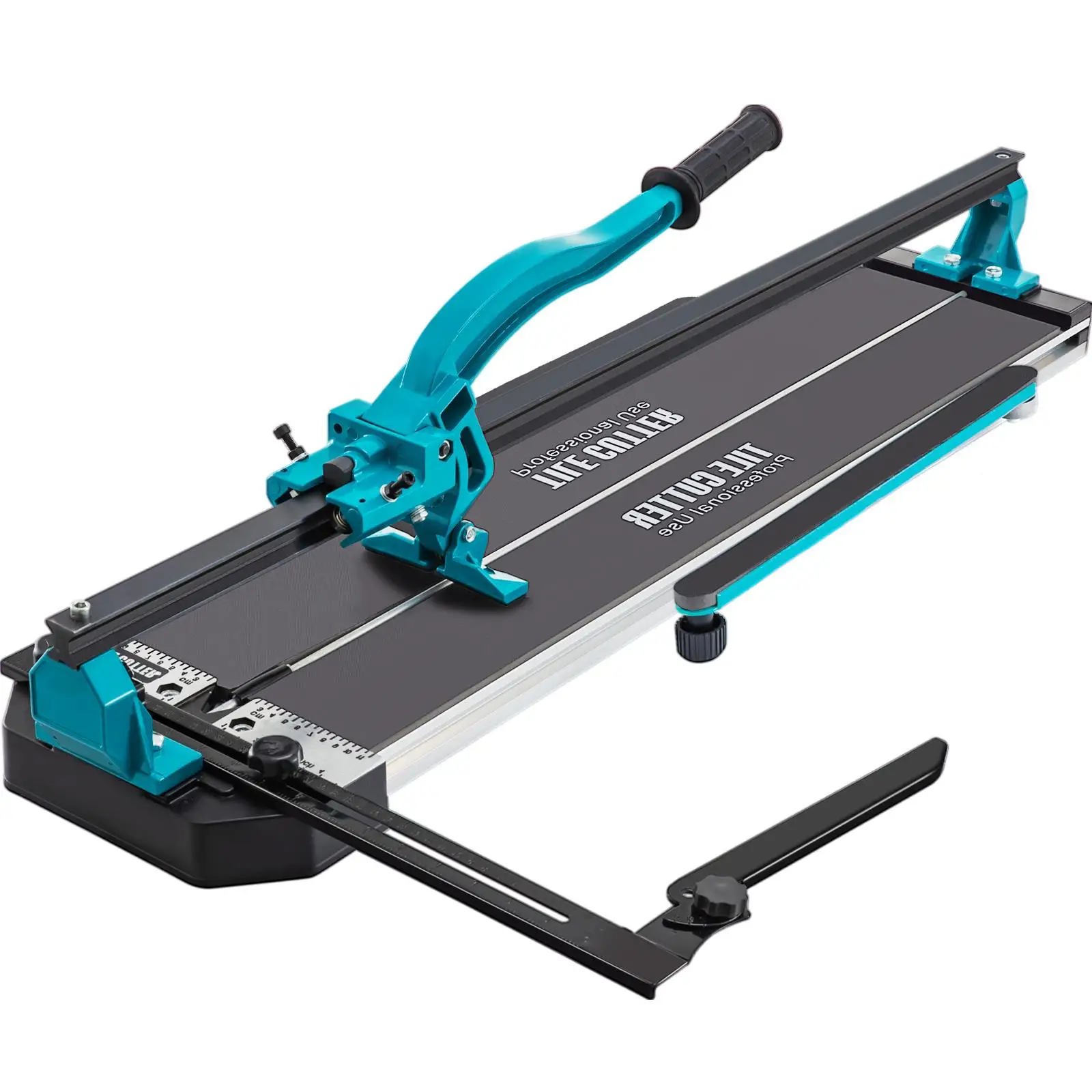 24 Inch Manual Tile Cutter Porcelain Ceramic Tile Cutting Tool Tungsten Carbide Wheel Infrared Positioning Anti Slip Feet Durable Guide Rails for professional Installers and Beginners