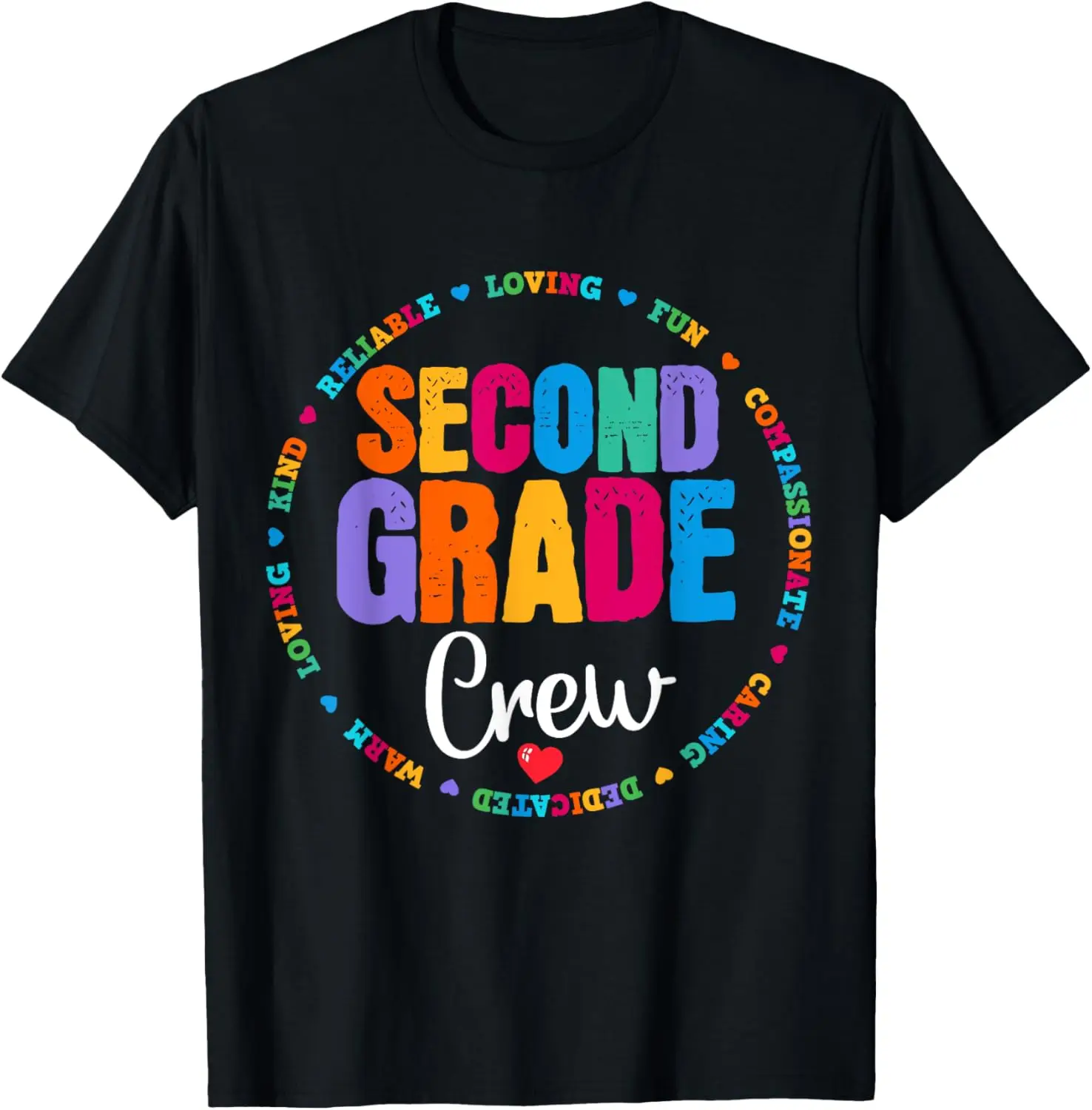 

Футболка Second Grade Crew 2nd Back to School Teacher Team Squad