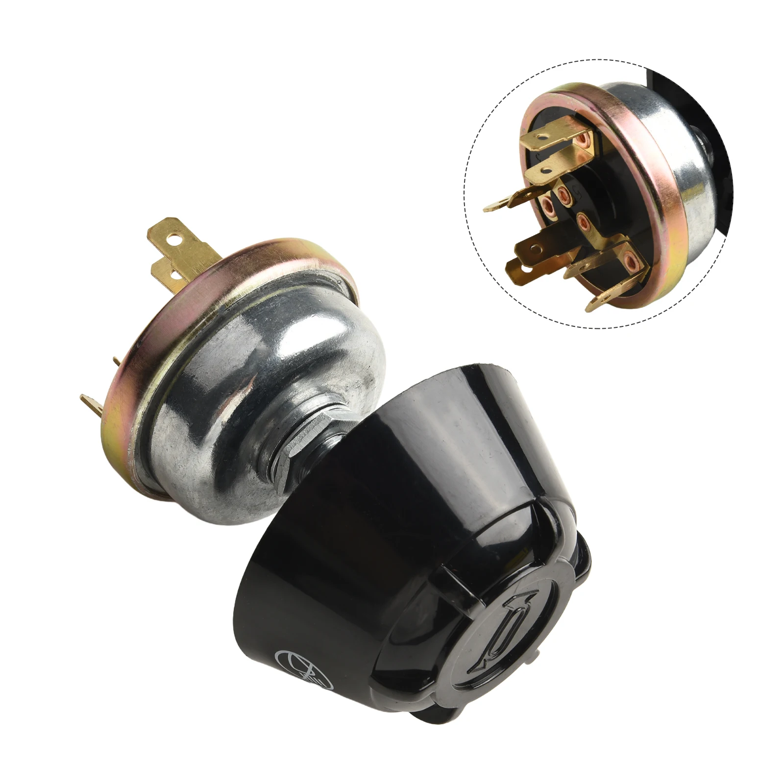 Switch 12V Tractor Light for horn Switch for Massey for ferguson and Brown Replace OEM Part#1668816M1  Switch