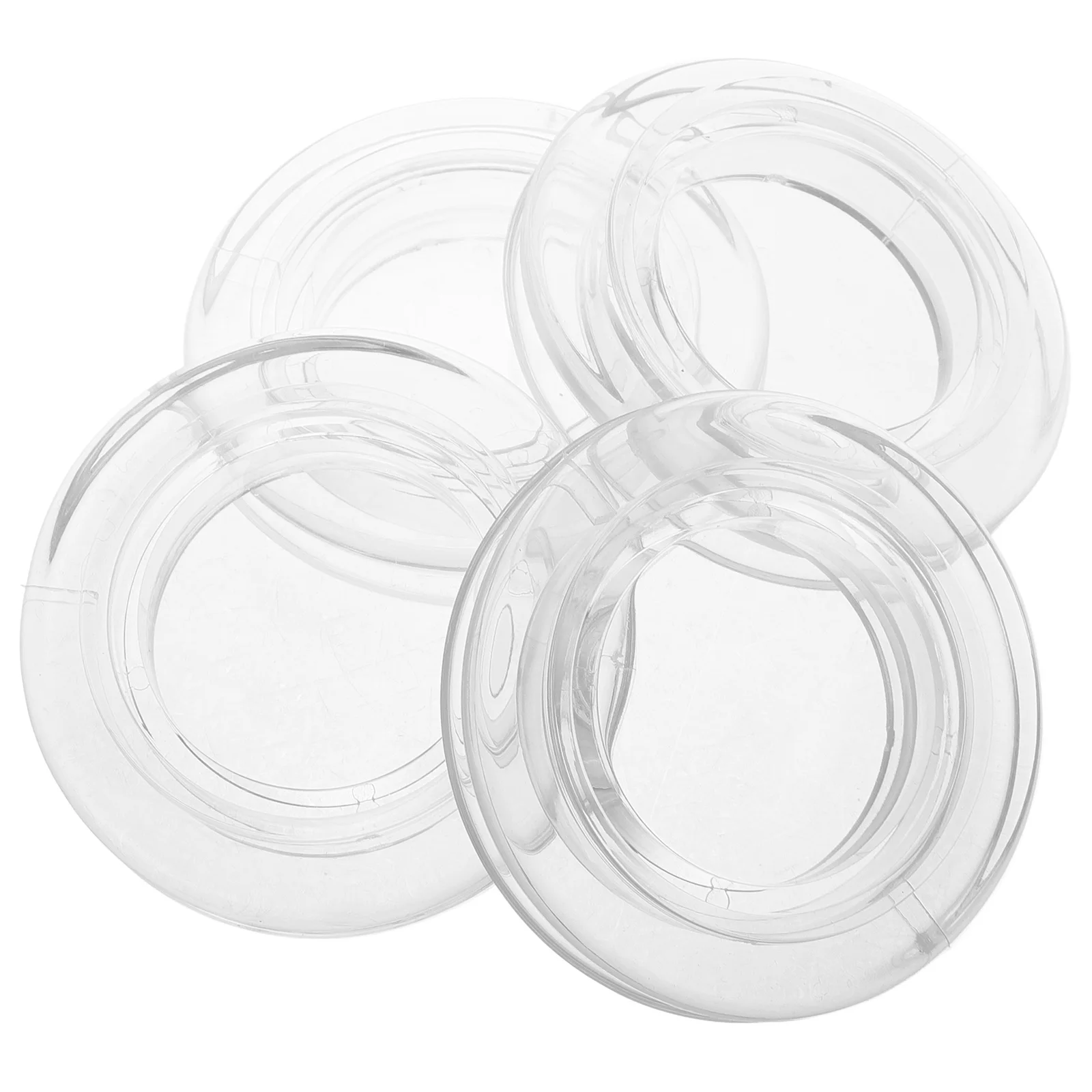 

Silicone Table Umbrella Hole Ring Caps Patio Protector Grommet for Outdoor Garden Parasol Temp Resistant Durable Transparent