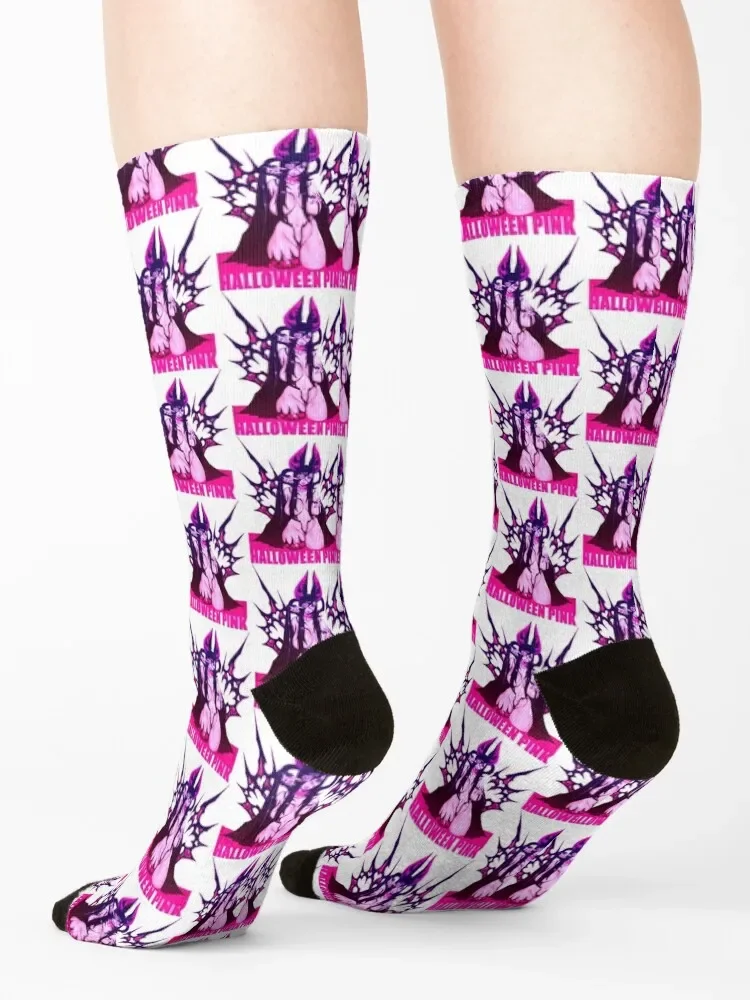 Succubus T-ShirtHalloween Pink Socks loose Sports cute Socks For Man Women's image 4