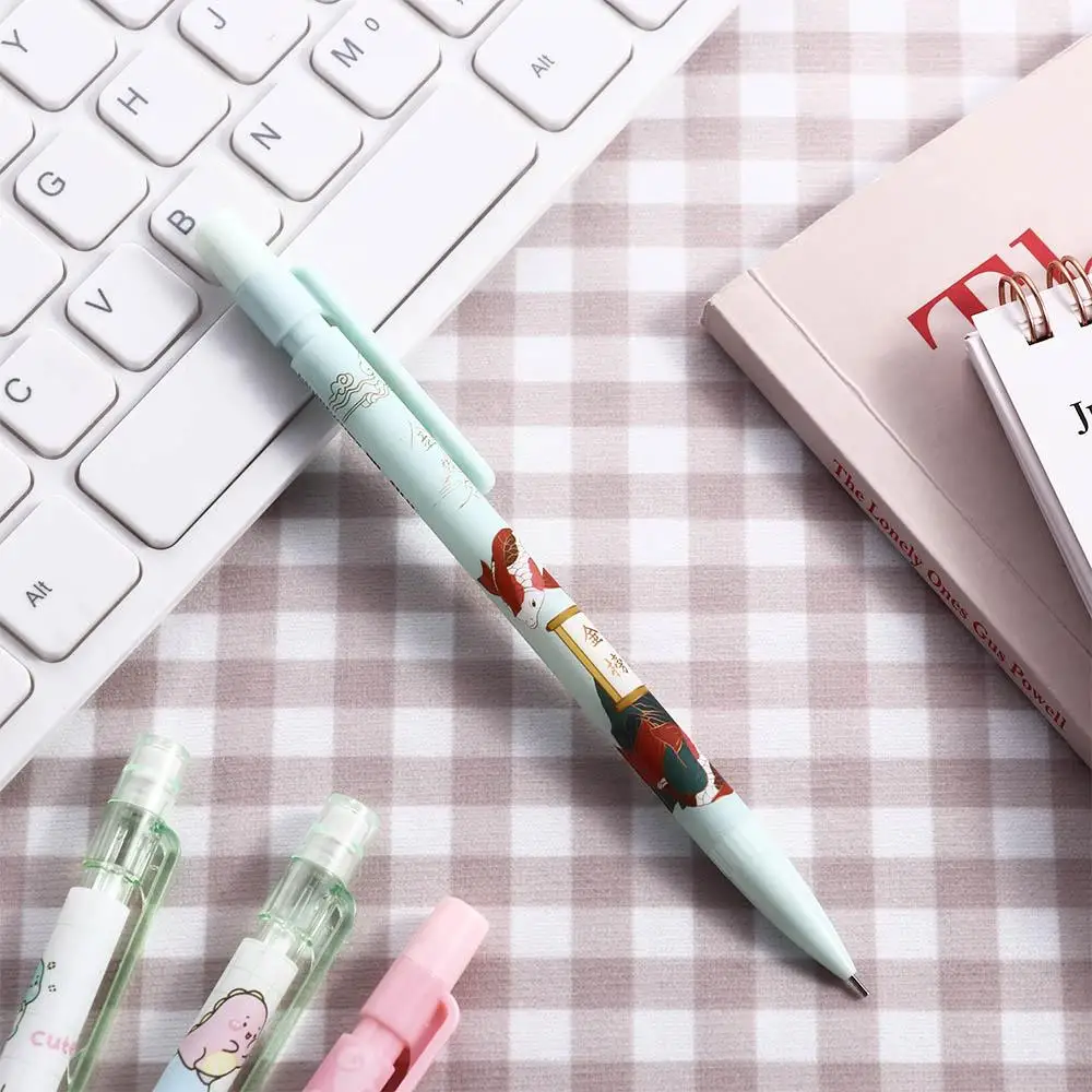 

Cute Cartoon Student Stationery for Korean Automatic Pencils Mechanical Pencil Press Pen Movable Pencil