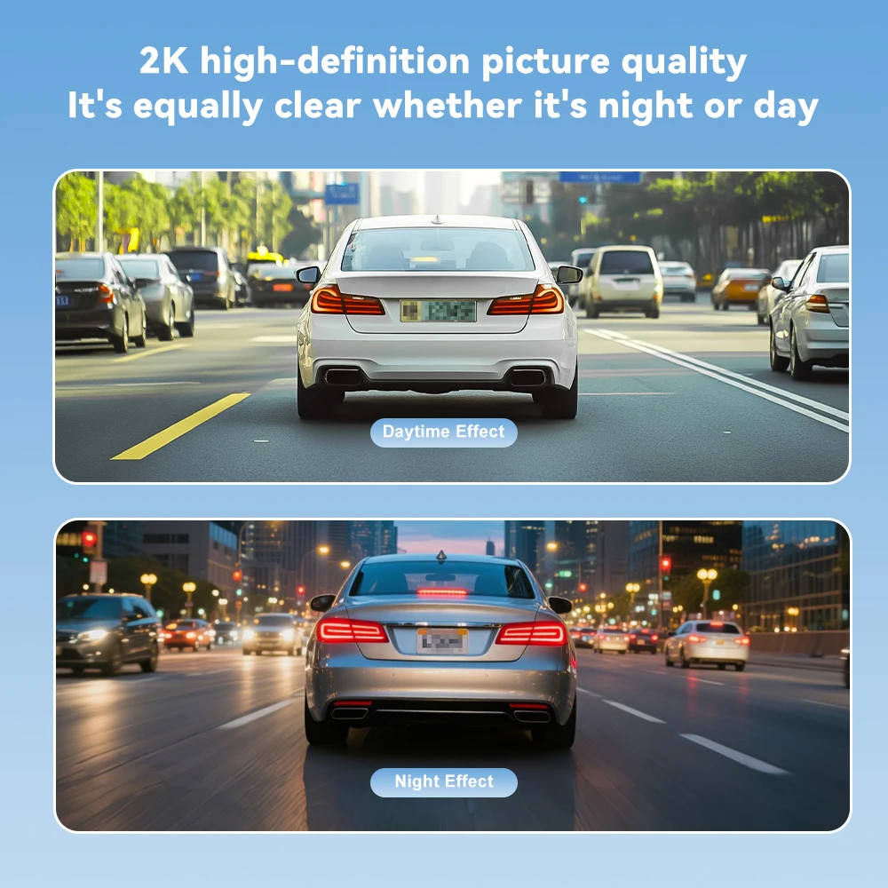  2K HD Motorcycle DVR WIFI Waterproof IP66 Moto Camera 150° Wide Angle Dash Cam Professional Riding Safety Recorder