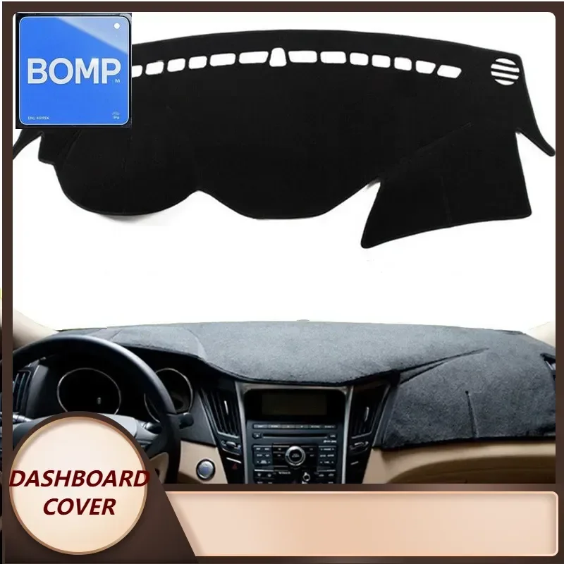 

Подходит для стайлинга автомобилей Dashmat Hyundai Sonata I45 2009-2014 YF, чехол для приборной панели, коврик с защитой от УФ-лучей, солнцезащитный козырек, ковровая подушка, доступ