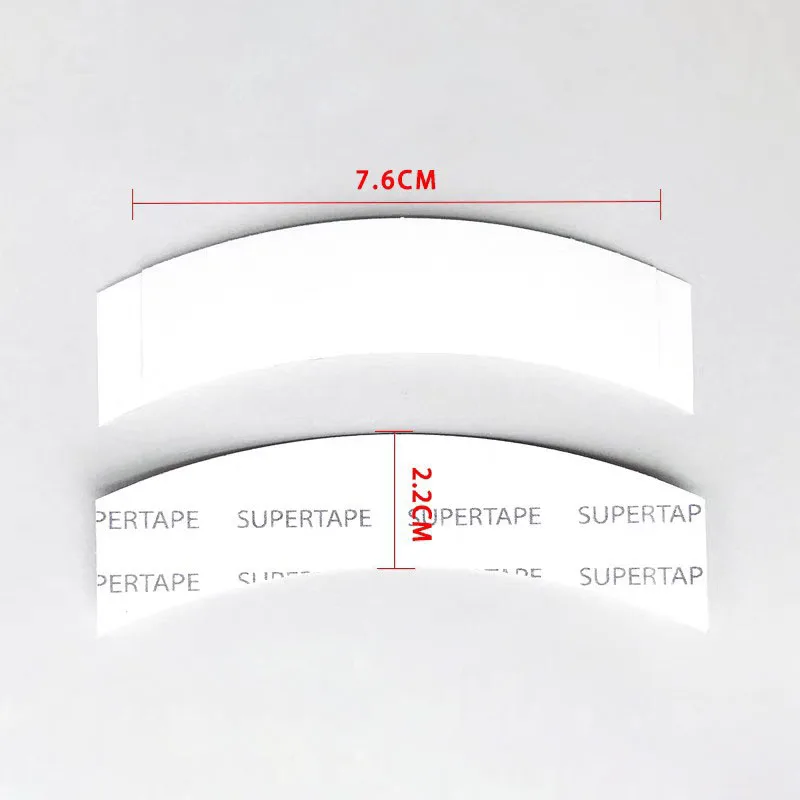 36 شرائط سوبر الشريط C-Contour الترا عقد شريط لاصق على الوجهين مقاوم للماء نظام الشعر القوي الشريط للشعر المستعار