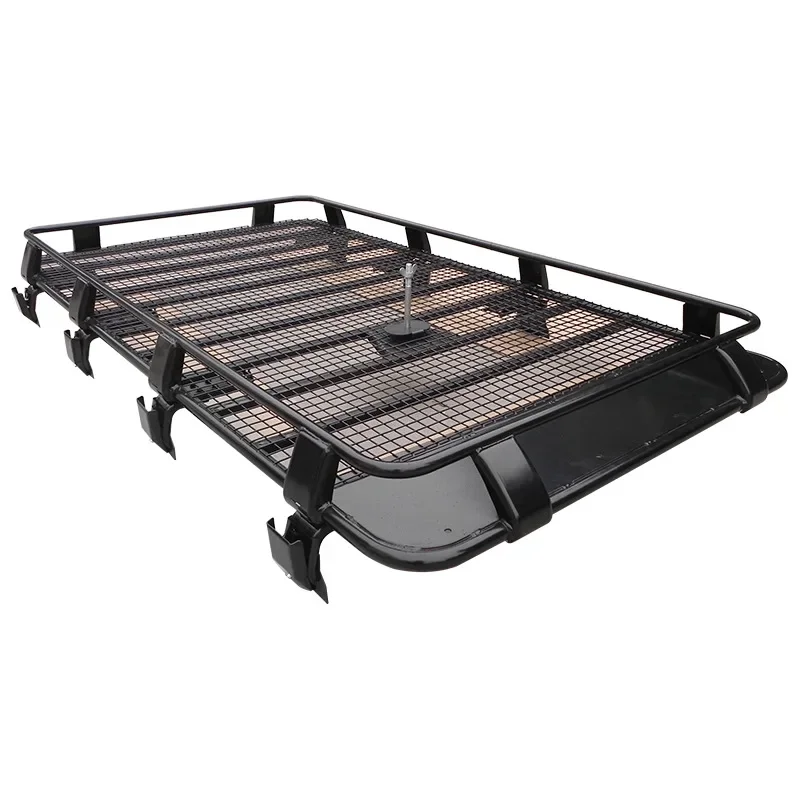 

Car universal roof iron luggage rack Travel self-driving travel luggage frame 2.2 meters with spare tire mounting rack