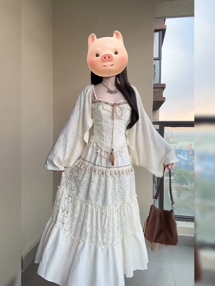 n Sle – ensemble t-shirt amincissant pour femmes, Cardigan ouvert et lourd, sangle f, jupe Faionable, Collection automne