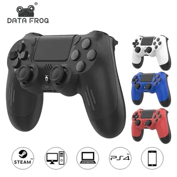 Data Frog Gamepad for PS4 Controller Wireless Controller PC Game Control Joystick for Sony Playstation 4 Slim Pro PS3 Macbook