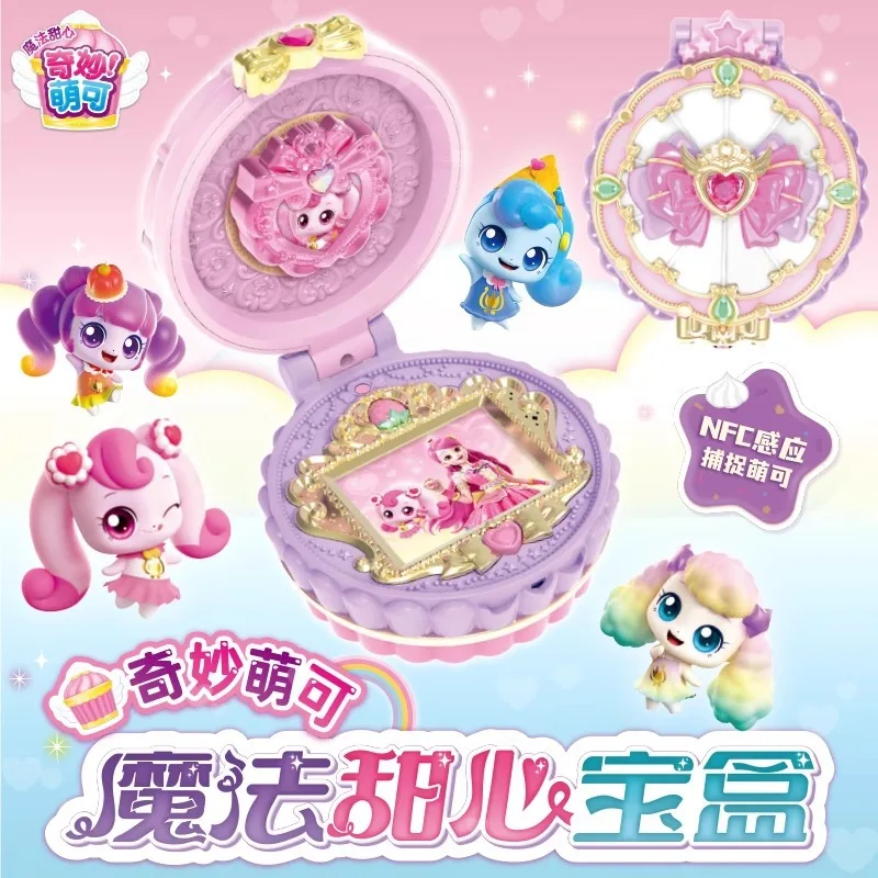 Teenieping Kawaii Anime Figure Magic Sweetheart Princess Play Box Giocattolo carino per regali di compleanno Giocattolo vocale elettronico da collezione
