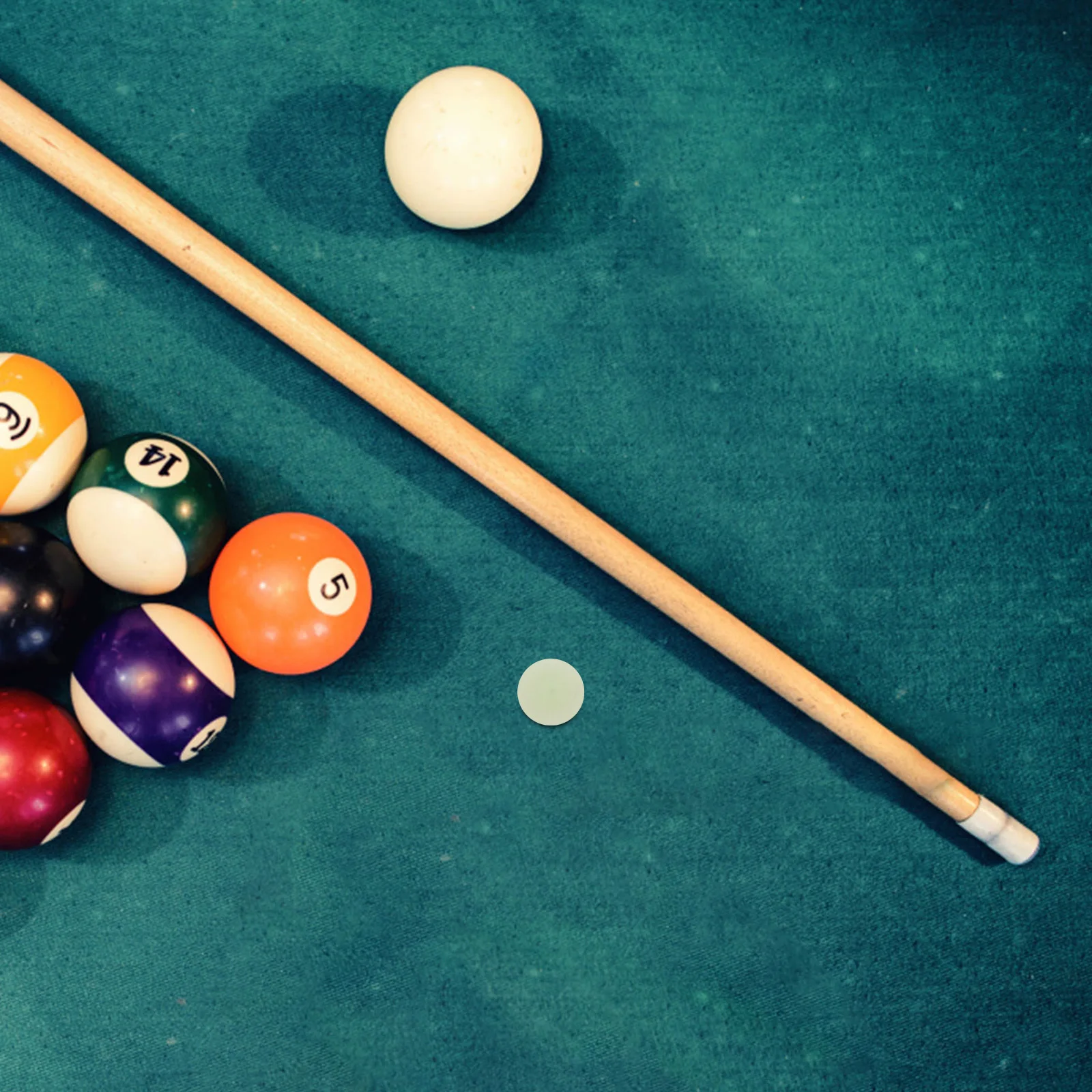 

Billiard Club Hard Pool Tips Replacement Kit Crystal Table Accessories for Sticks Glassfiber
