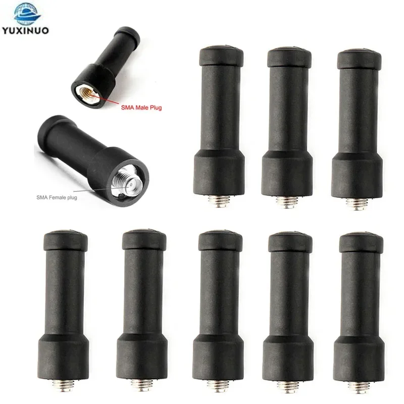 10PCS Mini Thumb Antenna UHF SMA Male / Female For Baofeng UV-5R A58 UV-9R Kenwood WOUXUN HYT YAESU Vertex VX-3R 5R 6R 7R Radio