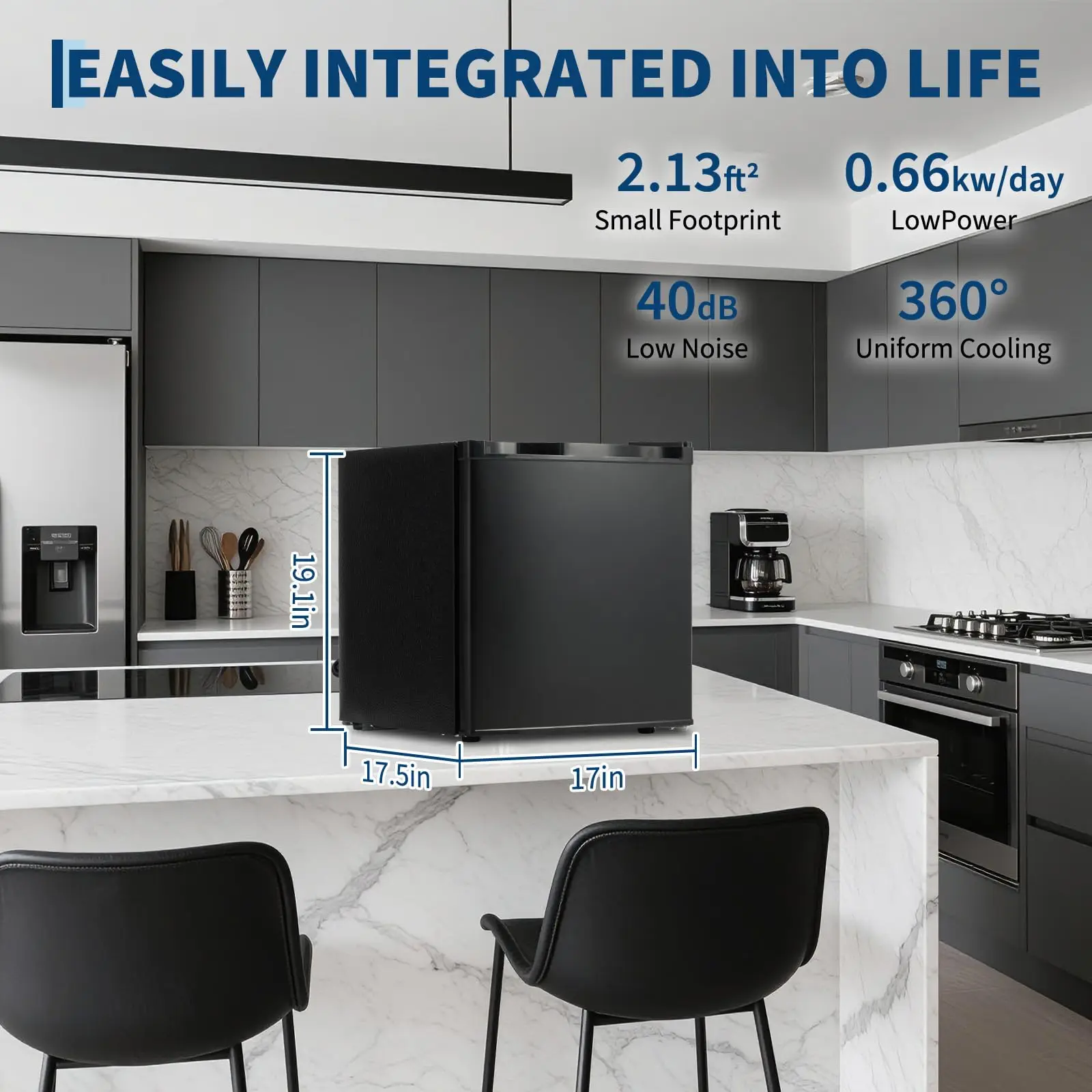 Mini Fridge With Freezer 1.6 Cubic Feet Mini Refrigerator With Adjustable Thermostat Removable Glass Shelves Compact Fridge For Apartment Bedroom Office