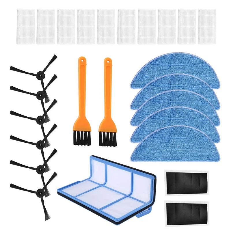 

BAAY Replacement Accessories Kit For Ilife V5 V5S V3 V3S V5pro V50 V55 X5 V5S Pro Vacuum Robot Cleaner A