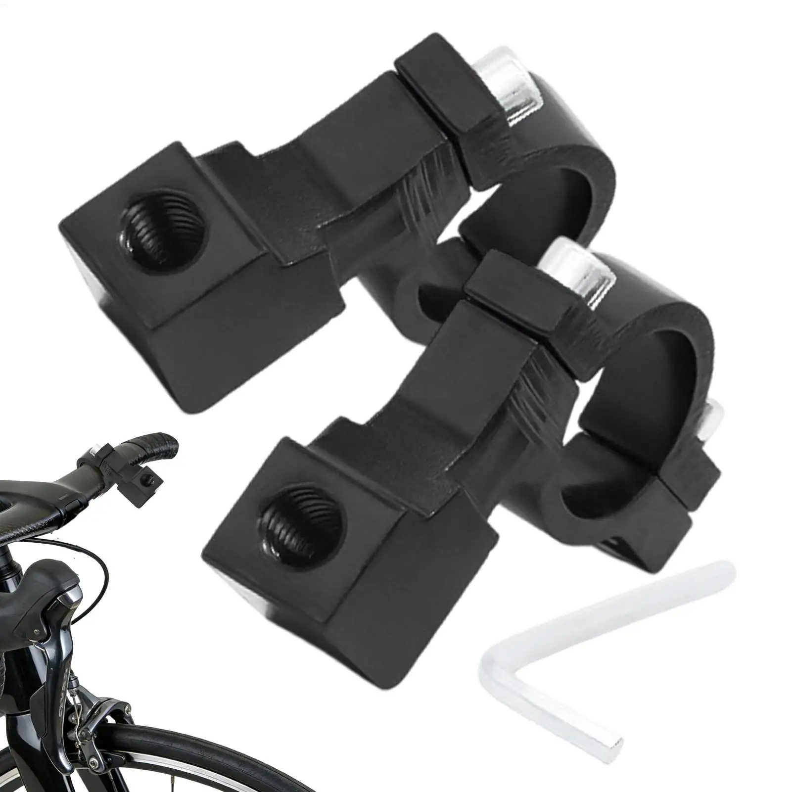 Electric motorcycle rearview mirror mount, multi-functional modified rearview mirror base, 10m/8m bicycle mounting bracket