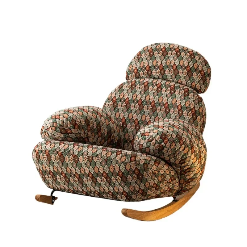 

Retro single rocking chair