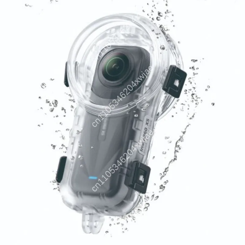 Invisible Dive Case Waterproof Housing for 360 Camera 40 Meters Underwater Snorkeling