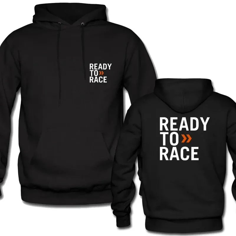 Women Men Autumn Winter Sweatshirt Ready To Race Enduro Cross Motocross Bitumen Bike Tracksuit Pullover Hoodie Streetwear Tops