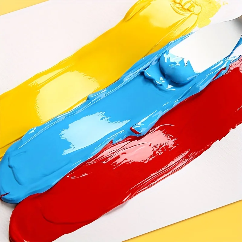 Set di colori acrilici 12/18/24 colori vivaci - 5 ml ciascuno, multiuso per artisti, studenti e progetti fai da te - Ideale per pareti, coaguli