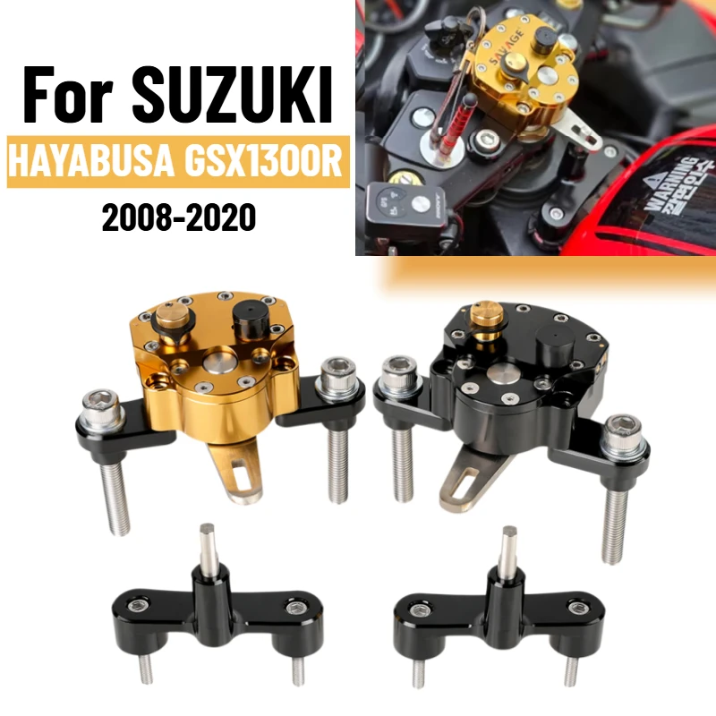 For SUZUKI HAYABUSA GSX1300R 2008-2020 Motorcycle Reverse Safety Control Bracket Kit  GSX 1300R Steering Damper Stabilizer