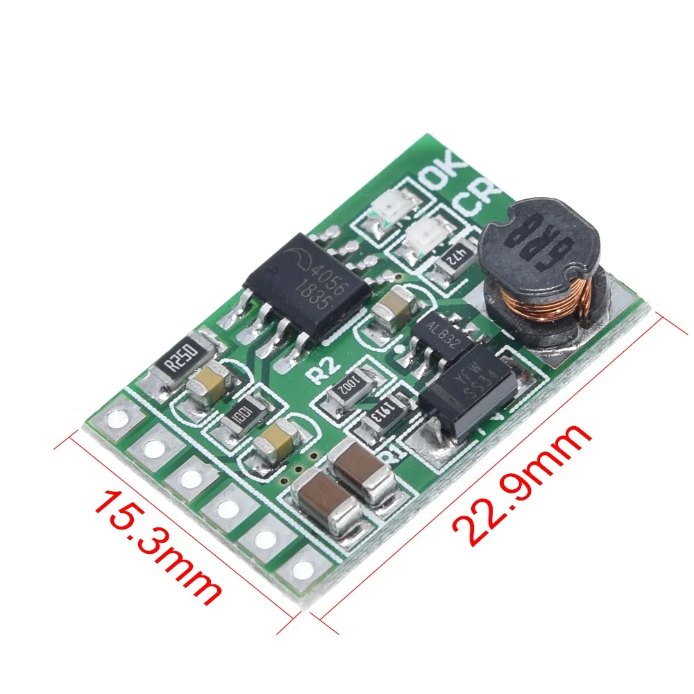 DIYTZT 3.7V 4.2V Charger 5V 6V 9V 12V Discharger Board DC DC Converter Boost Module For Diy Solar Mobile Power Charger Module