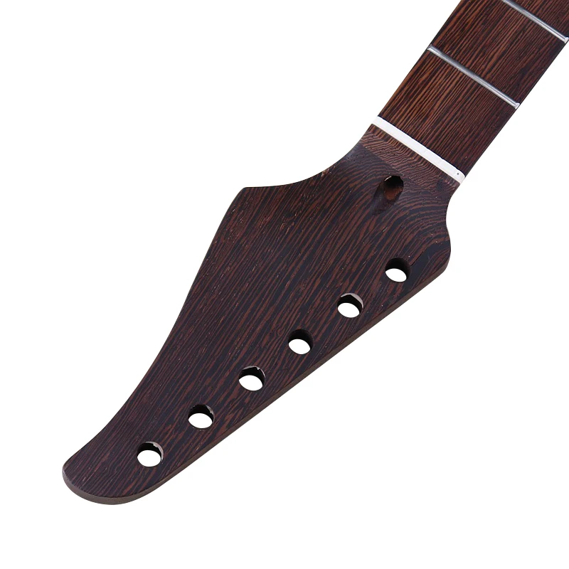 Electric Guitar Neck Wenge 6 Strings Satin Matte 24 Frets Guitar neck for Electric Guitar 5.6cm Heel Width