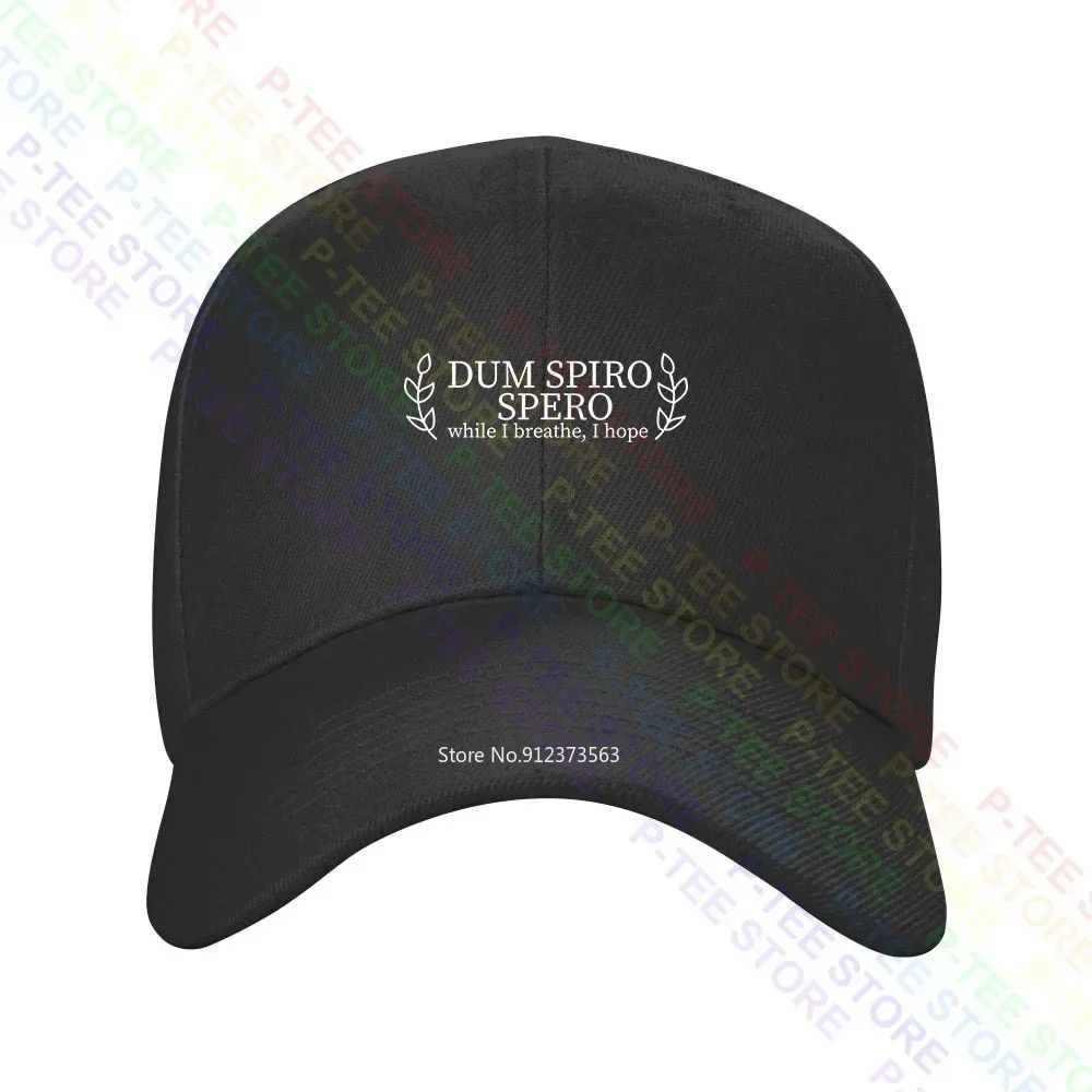 Dum Spiro Spero While I Breathe I Hope Latin Phrase Saying For Men Truck Driver Caps Baseball Cap