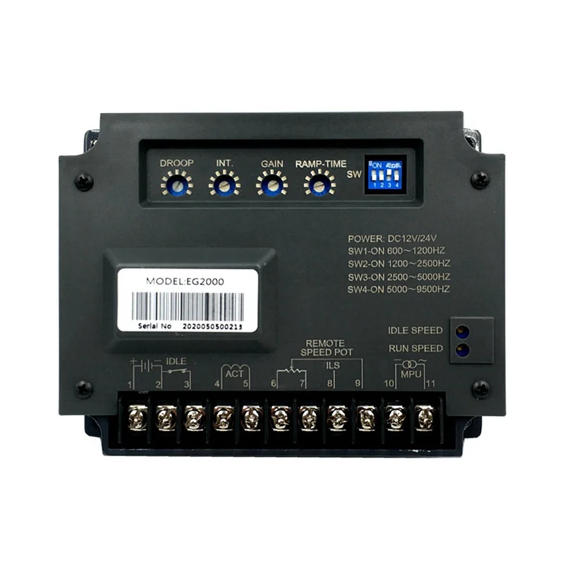 

EG2000 Engine Speed Control Unit Controller 32VDC for Generator Electronic Governor Control