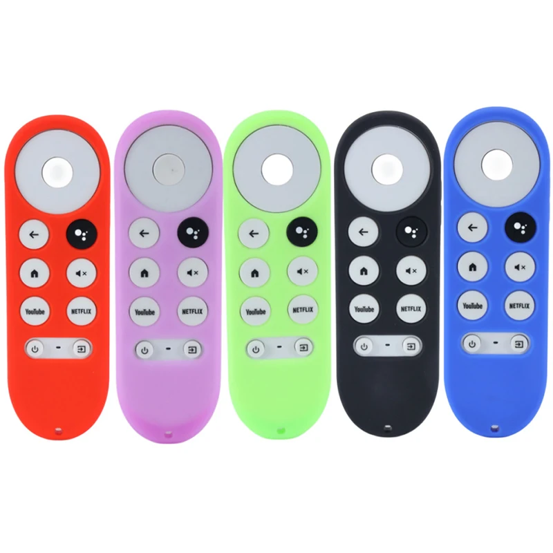 Silicone TV Remote Protective Case, à prova de choque, impermeável, poeira, brilho no escuro, TV Voice