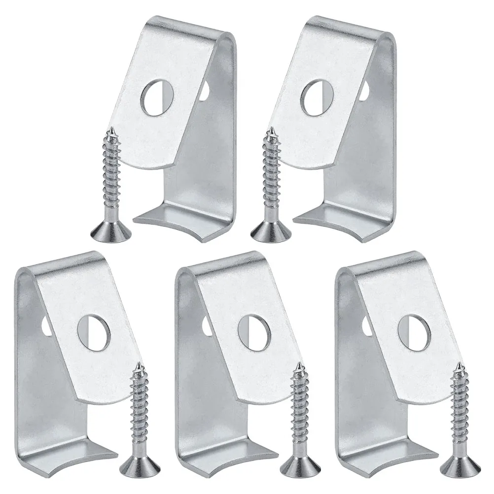 

5pcs Flower Pot Hooks HeavyDuty Wall Hangers Clay Planter Clips Garden Balcony SpaceSaving Durable Practical