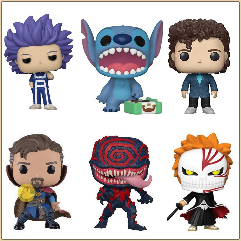 

Funko POP Comics Movies Anime Pokemon Marvel Multiple Classic Well-known IPs Character Q-version Model Doll Boy Girl Xmas Gift